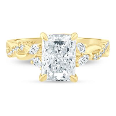 Hannah Lab Grown Diamond Engagement Ring in 14K Yellow Gold (2 1/4 ct. tw.)