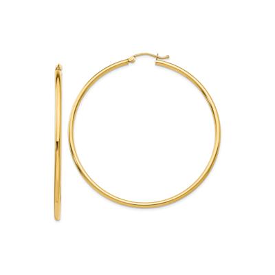 Hoop Earrings in 14K Yellow Gold