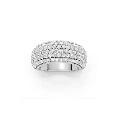 Lab Grown Diamond Pavé Band Ring in 14K White Gold (2 ct. tw.)