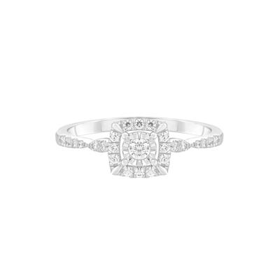 Diamond Promise Ring in 10K White Gold (1/4 ct. tw.)