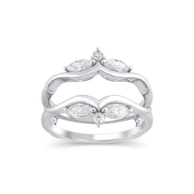 Lab Grown Diamond Ring Insert in 14K White Gold (5/8 ct. tw.)