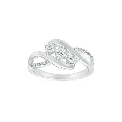 Diamond Promise Ring in 10K White Gold (1/8 ct. tw.)