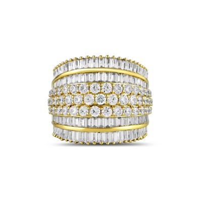 Lab Grown Diamond Wedding Band in 10K Yellow Gold (2 7/8 ct. tw.)