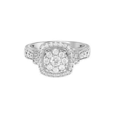 1 ct. tw. Diamond Engagement Ring in 10K White Gold