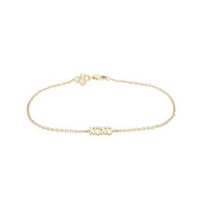 XOXO Bracelet in 10K Yellow Gold