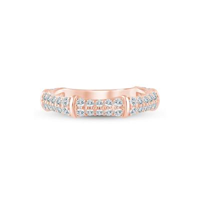 Lab Grown Diamond Anniversary Band in 14K Rose Gold (3/4 ct. tw.)