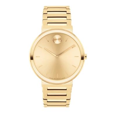 Men’s Dress Watch in Yellow Gold-Tone Stainless Steel