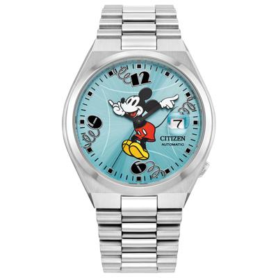 Men's Tsuyosa Mickey Mouse Watch in Stainless Steel, 40MM