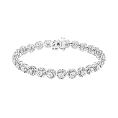 Diamond Bracelet in Sterling Silver (3/8 ct. tw.)
