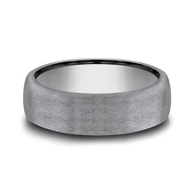 Men's Band in Tantalum, 6.5MM