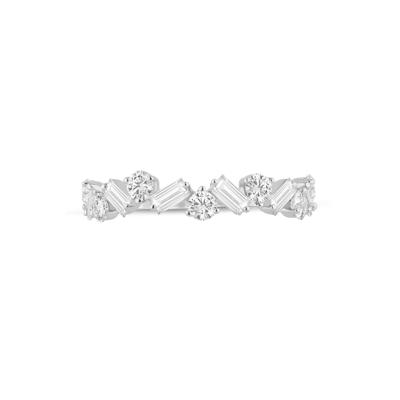 Lab Grown Diamond Ring in 14K White Gold (1 ct. tw.)
