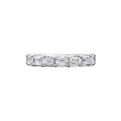 Lab Grown Diamond East-West Pave Band in 14K White Gold (2 ct. tw.)