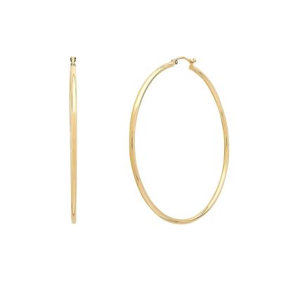Hoop Earrings in 14K Yellow Gold