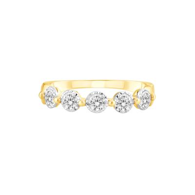 Diamond Wedding Band in 10K Yellow Gold (1/2 ct. tw.)