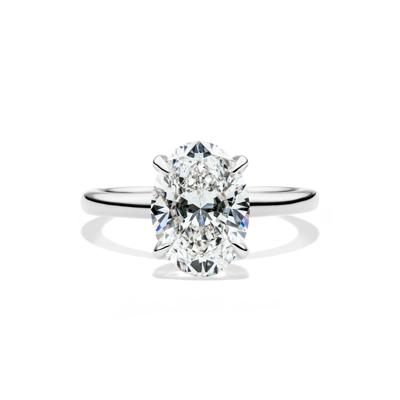 Bennett Lab Grown Diamond Engagement Ring in 14K White Gold (3 1/5 ct. tw.)