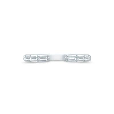 Lab Grown Diamond Open Band in 14K White Gold (1/4 ct. tw.)