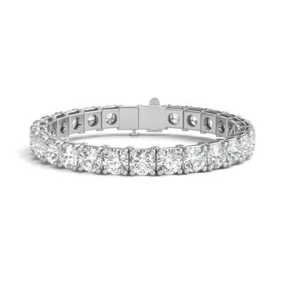 Lab Grown Diamond Tennis Bracelet in 14K White Gold, 7” (27 ct. tw.)