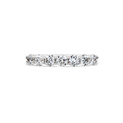 Lab Grown Diamond Seven-Stone Band in 14K White Gold (1 ct. tw.)