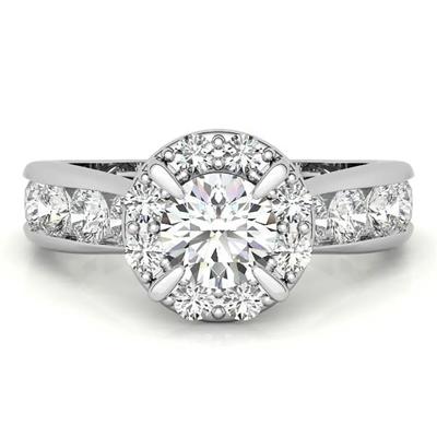 Diamond Engagement Ring in 14K White Gold (2 ct. tw.)