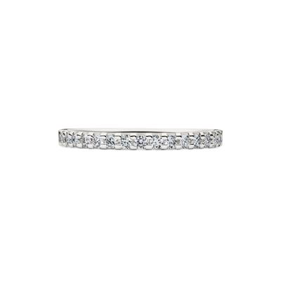 Lab Grown Diamond Wedding Band in 14K White Gold (1/4 ct. tw.)