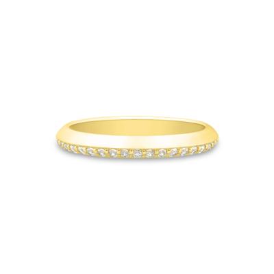 Lab Grown Diamond Band in Vermeil (1/5 ct. tw.)