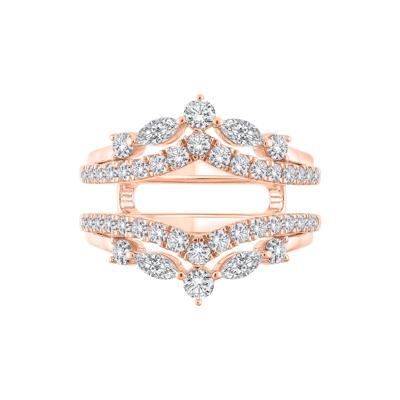 Lab Grown Diamond Insert in 14K Rose Gold (1 1/4 ct. tw.)