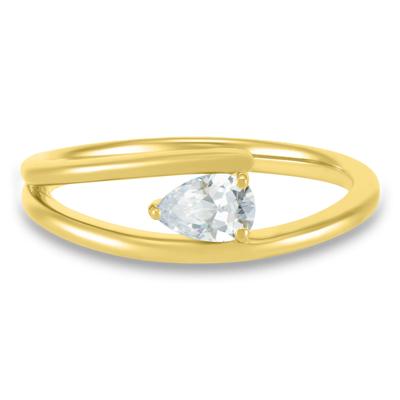 Lab Grown Diamond Solitiare Ring in 10K Yellow Gold (1/3 ct. tw.)
