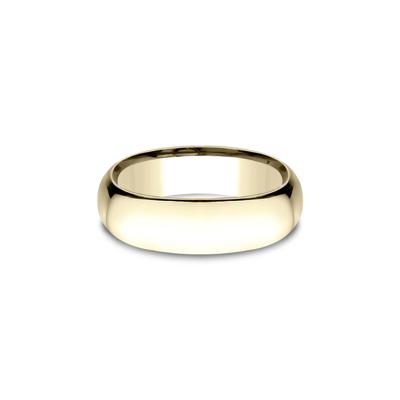 Wedding Band in 14K Yellow Gold, 7MM