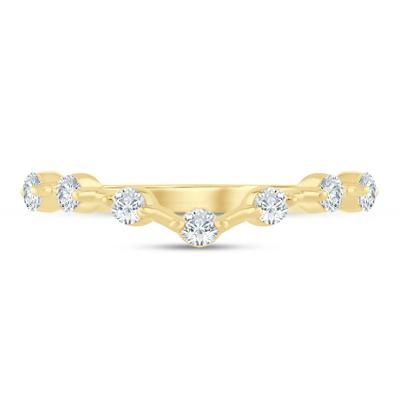 Lab Grown Diamond Contour Enhancer in 14K Yellow Gold (1/3 ct. tw.)