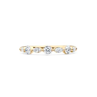 Lab Grown Diamond Wedding Band in 14K Yellow Gold (5/8 ct. tw.)