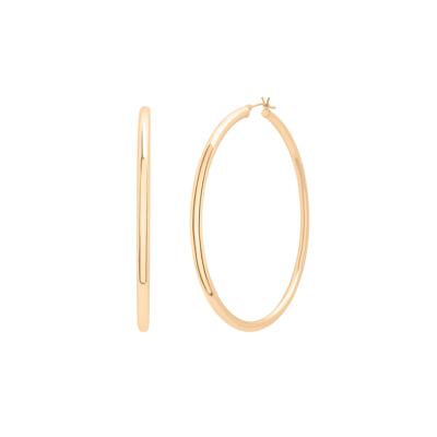 Hoop Earrings in Vermeil, 60MM