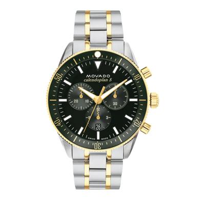 Men's Heritage Watch in Two-Tone Stainless Steel, 42MM