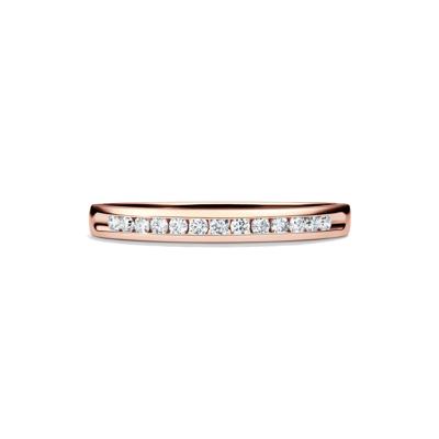 Diamond Wedding Band in 14K Rose Gold (1/7 ct. tw.)