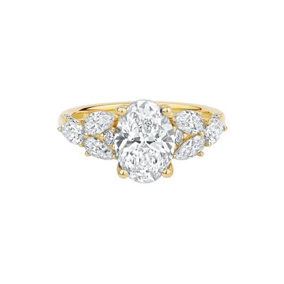 Taylor Lab Grown Diamond Engagement Ring in 14K Yellow Gold (3 1/3 ct. tw.)