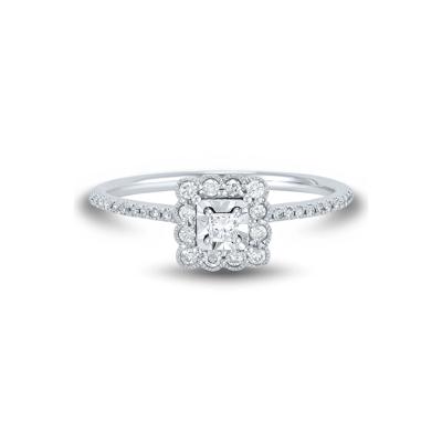 Diamond Promise Ring in 10K White Gold (1/4 ct. tw.)