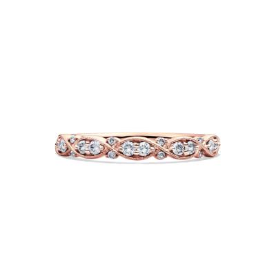 1/4 ct. tw. Diamond Band in 10K Rose Gold