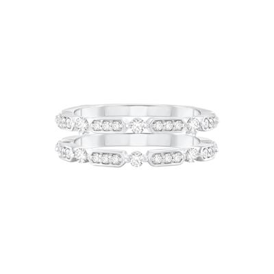 Diamond Ring Insert in 10K White Gold (1/2 ct. tw.)
