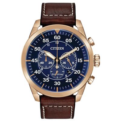 Avion Men’s Watch in Rose Gold-Tone Ion-Plated Stainless Steel