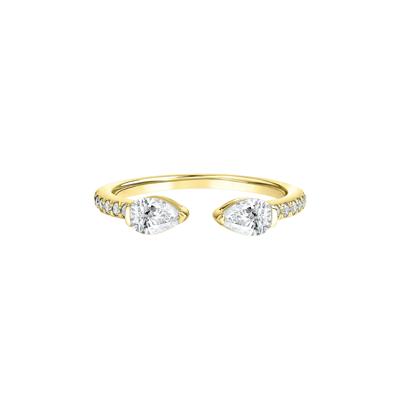 Suki Lab Grown Diamond Open Wedding Band in 14K Yellow Gold (5/8 ct. tw.)