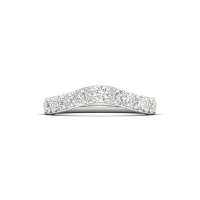 Lab Grown Diamond Contour Band in 14K White Gold (3/4 ct. tw.)