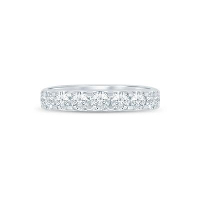 Lab Grown Diamond Wedding Band in 14K White Gold (2 ct. tw.)