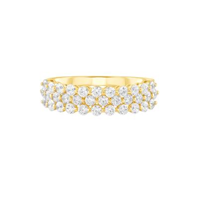 Diamond Wide Anniversary Band in 10K Yellow Gold (1 ct. tw.)