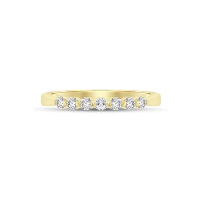 Diamond Anniversary Band in 14K Yellow Gold (1/4 ct. tw.)
