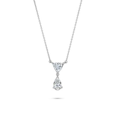 Lab Grown Diamond Necklace in 14K White Gold (1 3/4 ct. tw.)