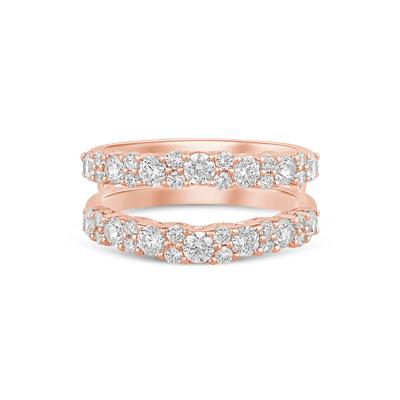 Lab Grown Diamond Ring Enhancer in 14K Rose Gold (1 3/8 ct. tw.)
