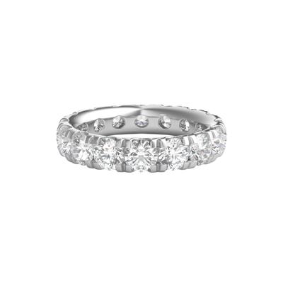 Diamond Wedding Band with Eternity Setting in Platinum (5 ct. tw.)