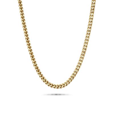 Franco Chain in 14K Yellow Gold, 24"