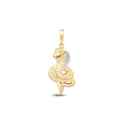 Snake Charm in 10K Yellow Gold