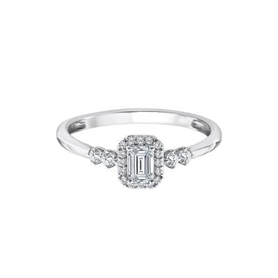 Lab Grown Diamond Promise Ring in 10K White Gold (1/2 ct. tw.)