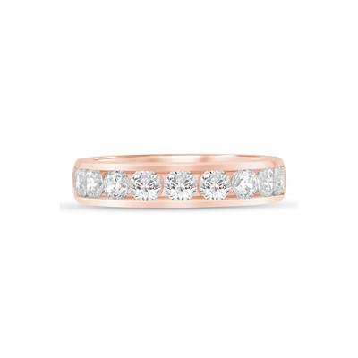 Lab Grown Diamond Channel-Set Band in 14K Rose Gold (1 1/2 ct. tw.)